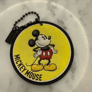 Coach x Disney (✨B1G1 1/2 off) Mickey Mouse Yellow Charm